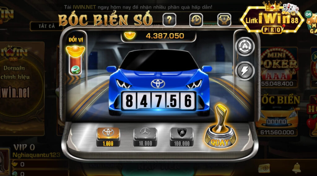 Trò chơi minigame Iwin bốc biển hấp dẫn