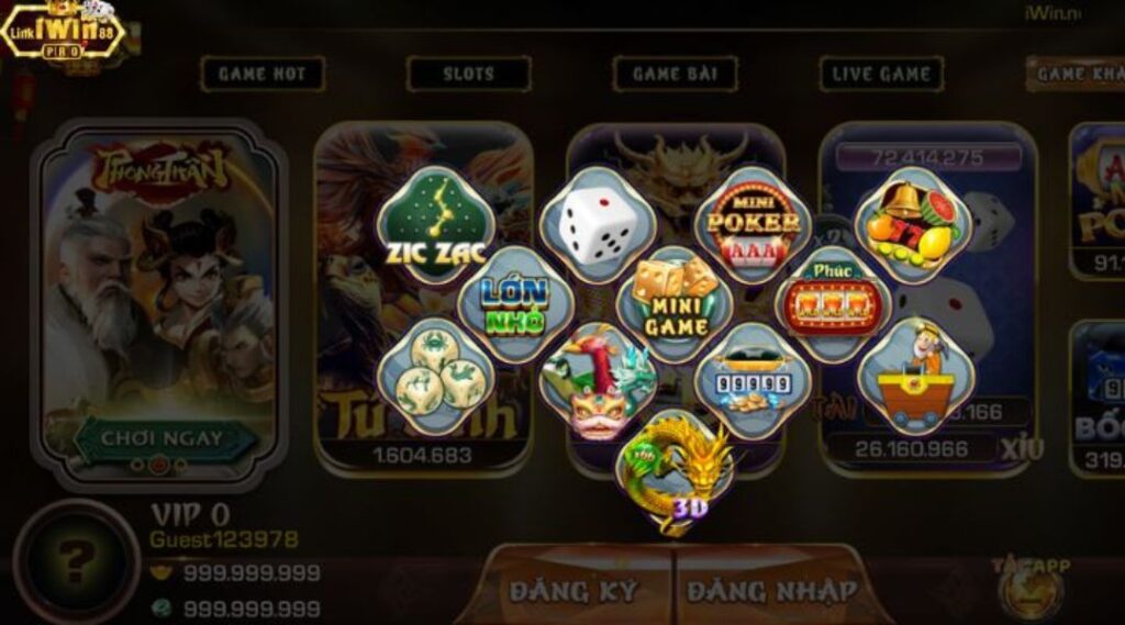 Cổng cược iWin – Sân chơi chuyên nghiệp và uy tín